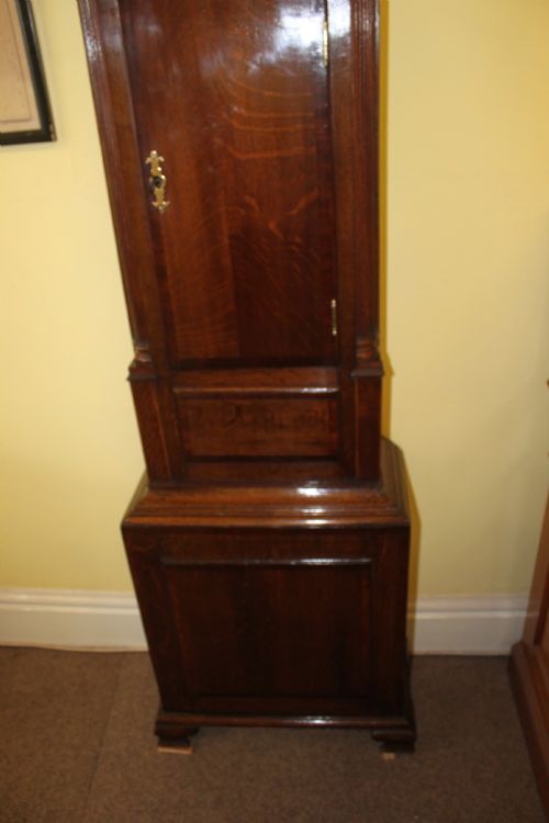 19TH CENTURY LONGCASE CLOCK BY ROBERT HILL OF STAFFORD - ADDITIONAL PHOTO 4