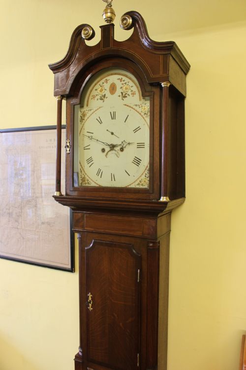 19TH CENTURY LONGCASE CLOCK BY ROBERT HILL OF STAFFORD - ADDITIONAL PHOTO 5