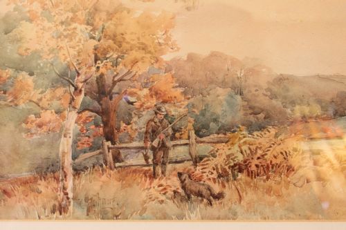 CHARLES ASHMORE WATERCOLOUR
