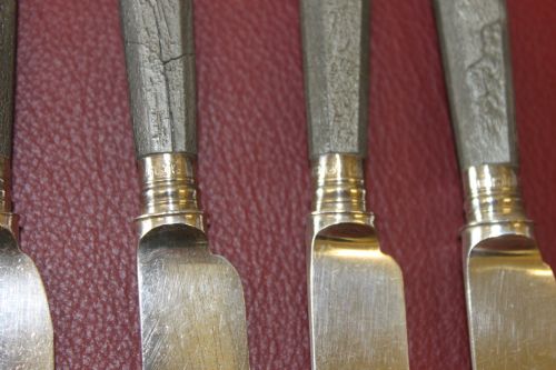 SILVER FRUIT KNIVES - ADDITIONAL PHOTO 1