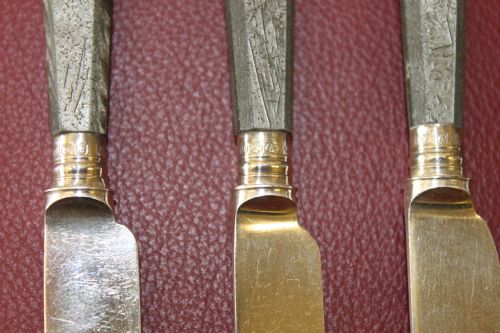 SILVER FRUIT KNIVES - ADDITIONAL PHOTO 2