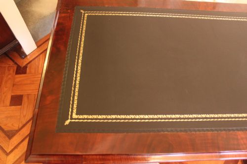 VICTORIAN WALNUT TWO DRAWER WRITING OR LIBRARY TABLE - ADDITIONAL PHOTO 3