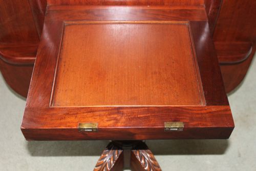 A SUPERB AND IMPRESSIVE MAHOGANY AND CROSSBANDED REGENCY PERIOD BREAKFAST TABLE - ADDITIONAL PHOTO 9