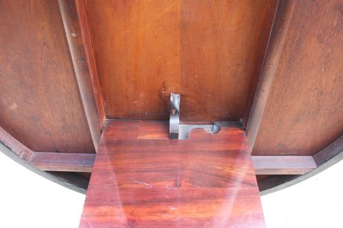 REGENCY PERIOD ROSEWOOD AND CROSSBANDED CENTRE TABLE - ADDITIONAL PHOTO 6