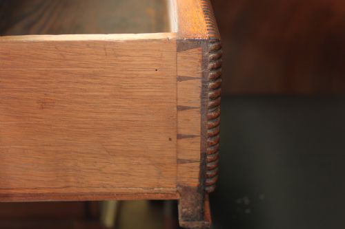 A FINE 19TH CENTURY REGENCY PERIOD MAHOGANY PEDESTAL PARTNERS DESK - ADDITIONAL PHOTO 6