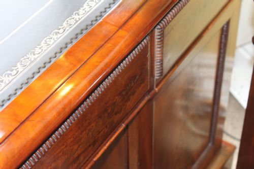 A FINE 19TH CENTURY REGENCY PERIOD MAHOGANY PEDESTAL PARTNERS DESK - ADDITIONAL PHOTO 12