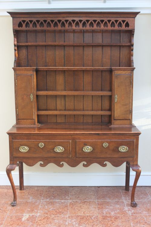 18TH CENTURY OAK AND INLAID DRESSER - ADDITIONAL PHOTO 15