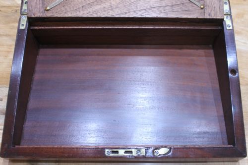 EARLY 19TH CENTURY GEORGIAN WRITING SLOPE - ADDITIONAL PHOTO 9