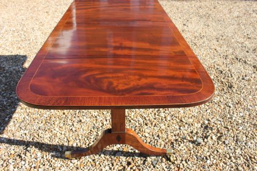 LATE 18TH CENTURY MAHOGANY AND INLAID SOFA TABLE - ADDITIONAL PHOTO 13