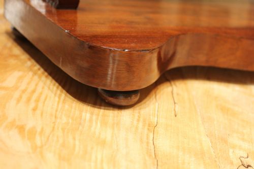 19TH CENTURY MAHOGANY DRESSING MIRROR - ADDITIONAL PHOTO 3