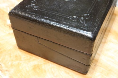 A RARE BLACK LEATHER BOUND WRITING SLOPE BY J FRYER CHARING CROSS LONDON - ADDITIONAL PHOTO 2