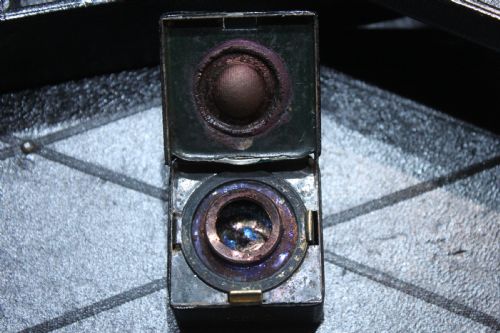 A RARE BLACK LEATHER BOUND WRITING SLOPE BY J FRYER CHARING CROSS LONDON - ADDITIONAL PHOTO 12