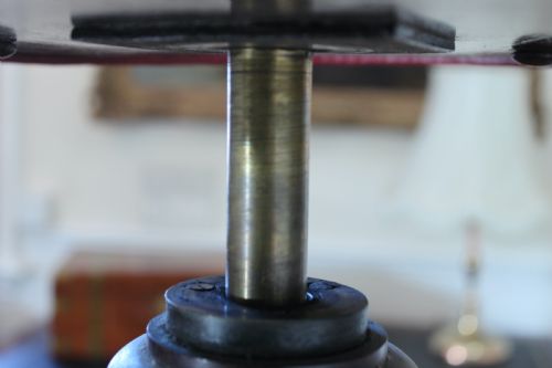 VICTORIAN WALNUT REVOLVING PIANO STOOL - ADDITIONAL PHOTO 2