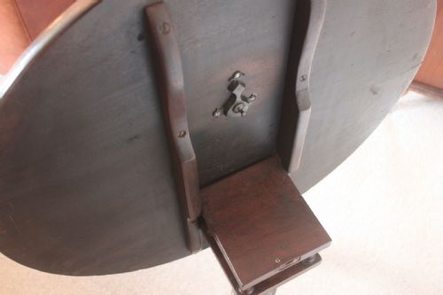 GEORGE III MAHOGANY BIRDCAGE TABLE - ADDITIONAL PHOTO 5