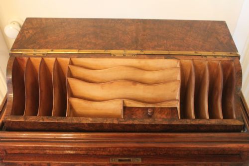 A FINE VICTORIAN DAVENPORT DESK - ADDITIONAL PHOTO 14
