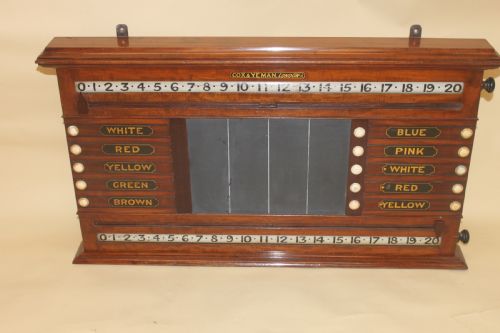 BILLIARD LIFE POOL AND SNOOKER SCORE BOARD