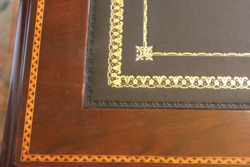 LATE 19TH CENTURY SHERATON REVIVAL DESK - ADDITIONAL PHOTO 8