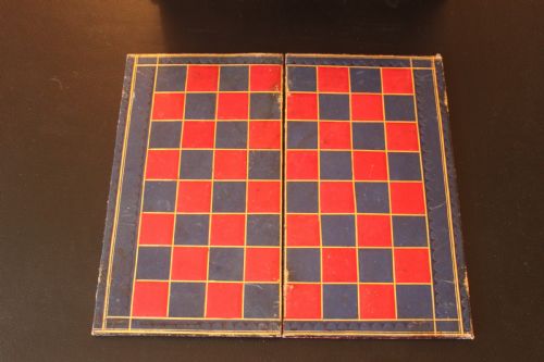 VICTORIAN BURR WALNUT COMPENDIUM OF GAMES BOX - ADDITIONAL PHOTO 14