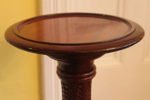 19TH CENTURY MAHOGANY TORCHIERE - ADDITIONAL PHOTO 3