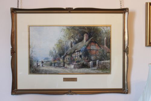 FRAMED WATERCOLOUR BY JOSEPH HUGHES CLAYTON - ADDITIONAL PHOTO 3