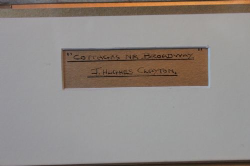 FRAMED WATERCOLOUR BY JOSEPH HUGHES CLAYTON - ADDITIONAL PHOTO 4