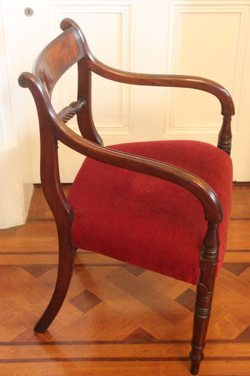 REGENCY ROPE BACK ARMCHAIR - ADDITIONAL PHOTO 2