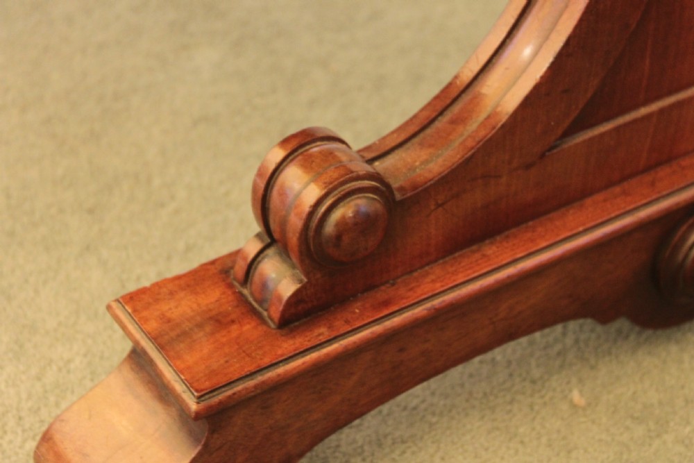 An early 19th century mahogany two drawer desk, writing or library table by Gillows of Lancaster View IX