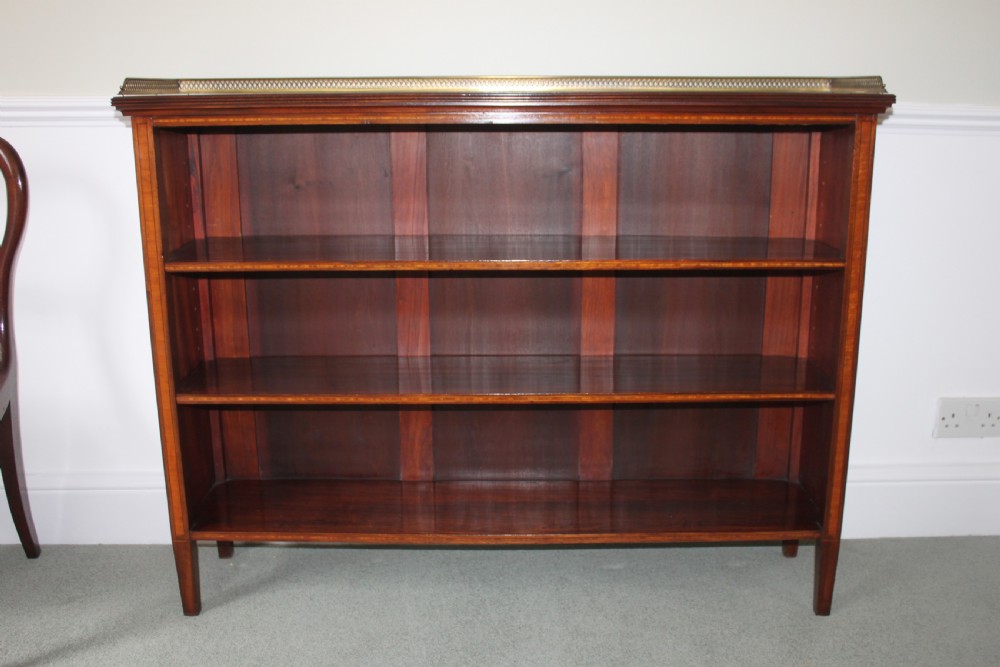 An inlaid Edwardian 