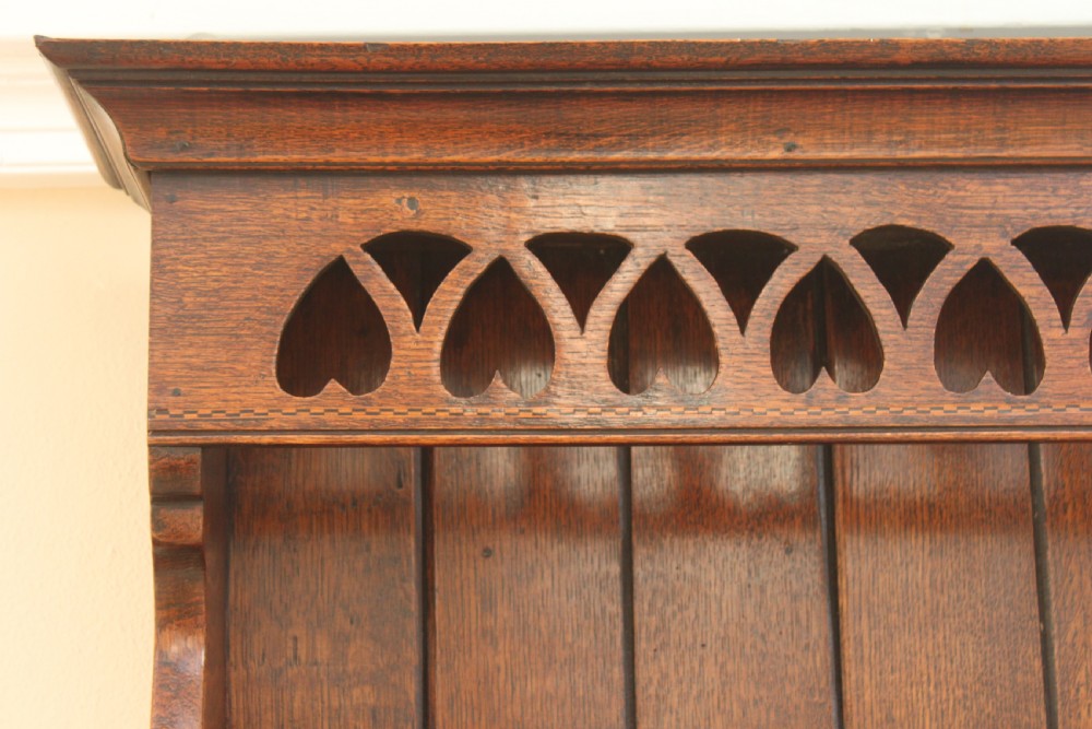 18th century oak and inlaid dresser View VII