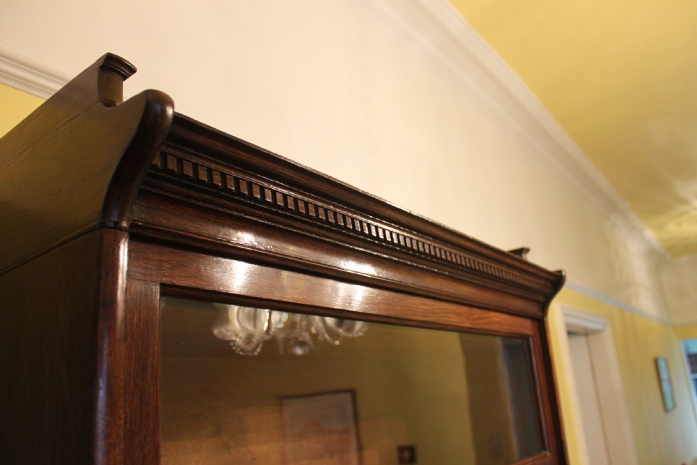 A 5-section oak Lebus (Globewernicke type) bookcase. View VIII