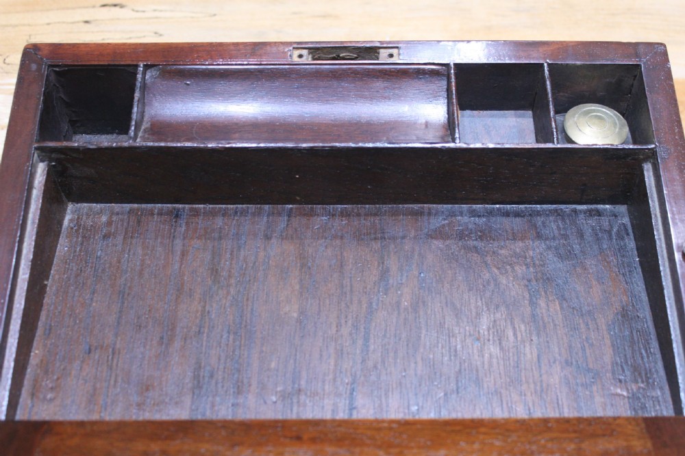 Early 19th century Georgian writing slope  View VIII