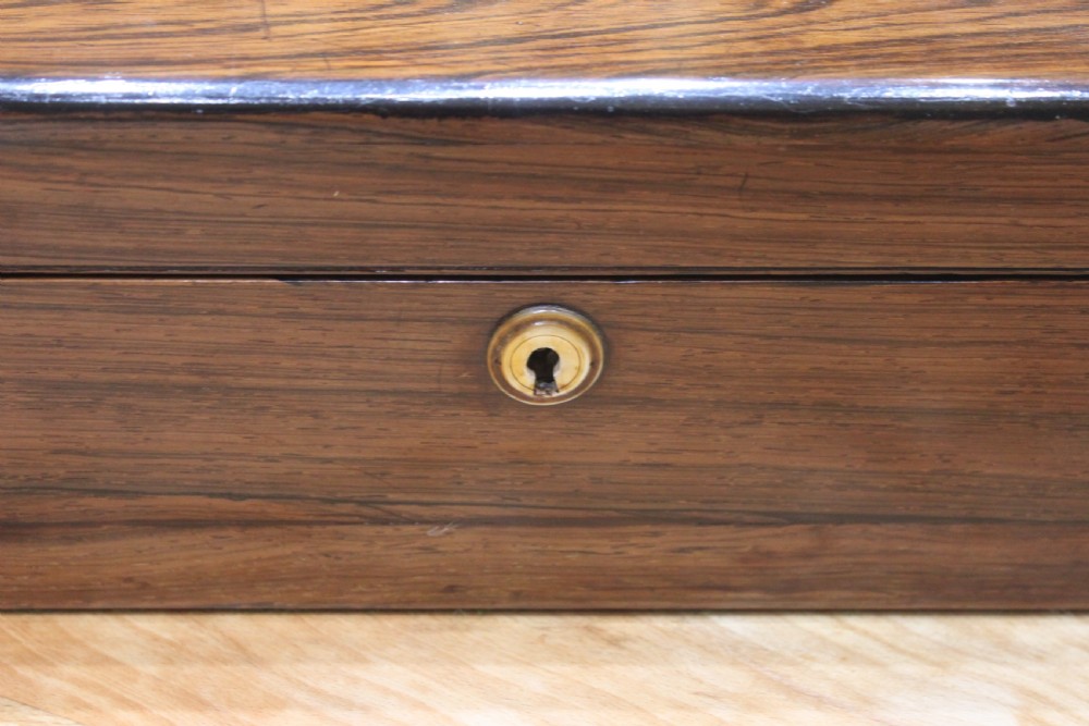 A Victorian rosewood writing slope View II