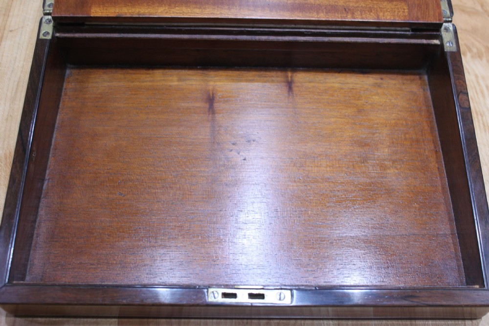A Victorian rosewood writing slope View VIII