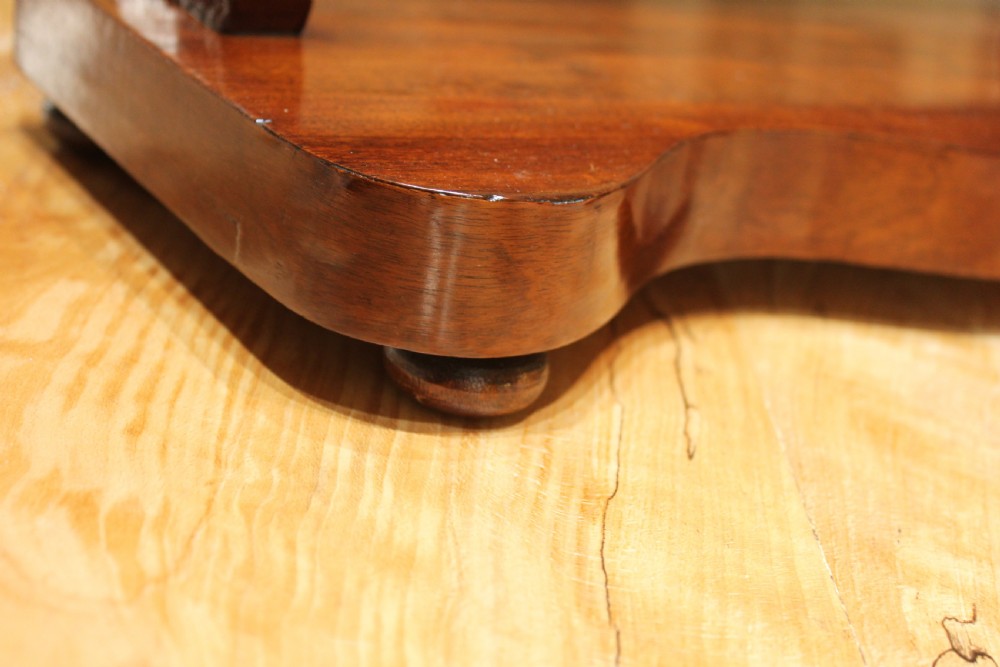 19th century mahogany dressing mirror View IV