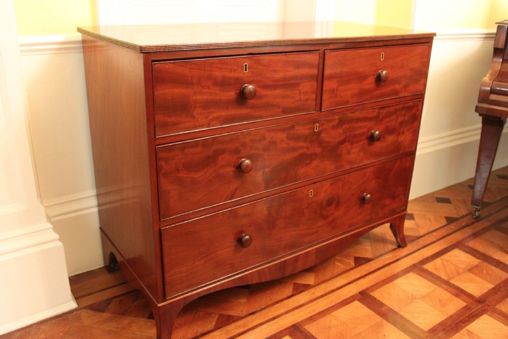 A George IV period mahogany chest View V