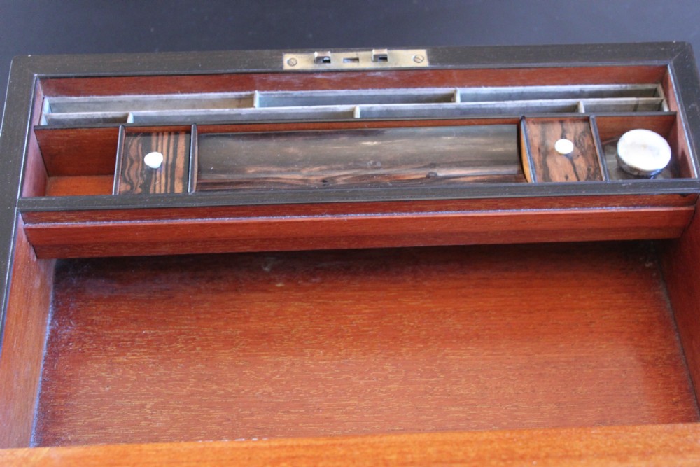19th century Rosewood writing slope View IX