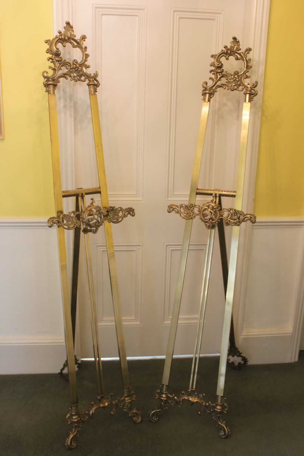 A French pair of rococo easels View II