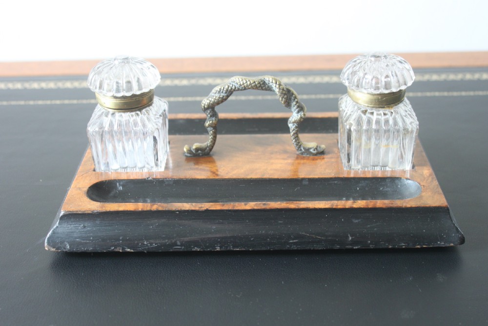 19th century desk standish View II