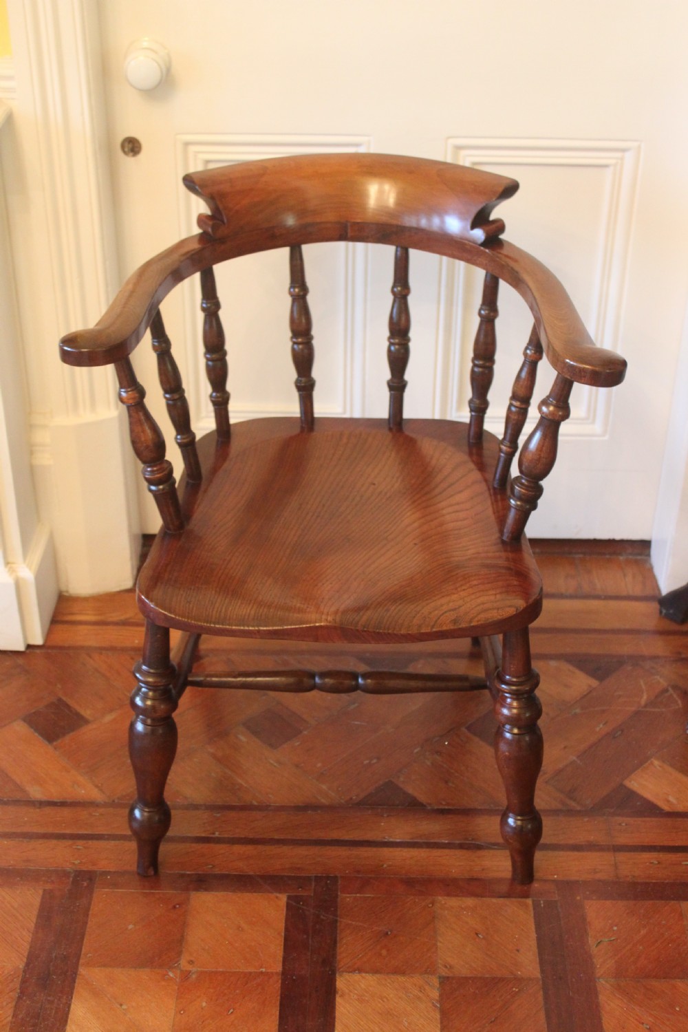 Victorian Smokers Bow armchair