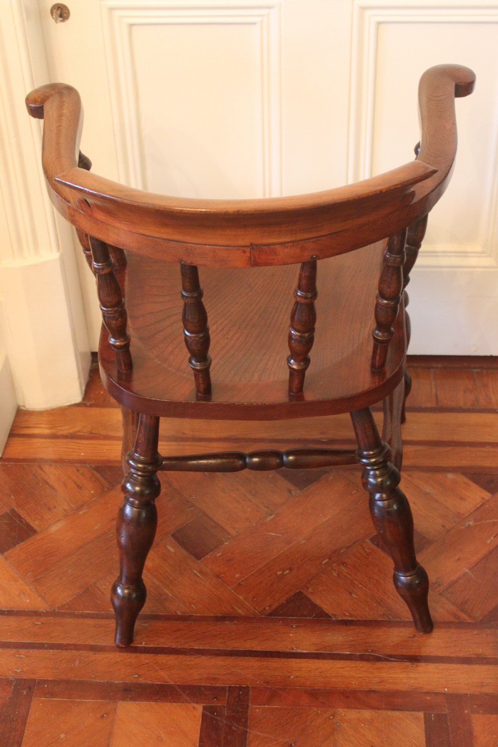 Victorian Smokers Bow armchair View V