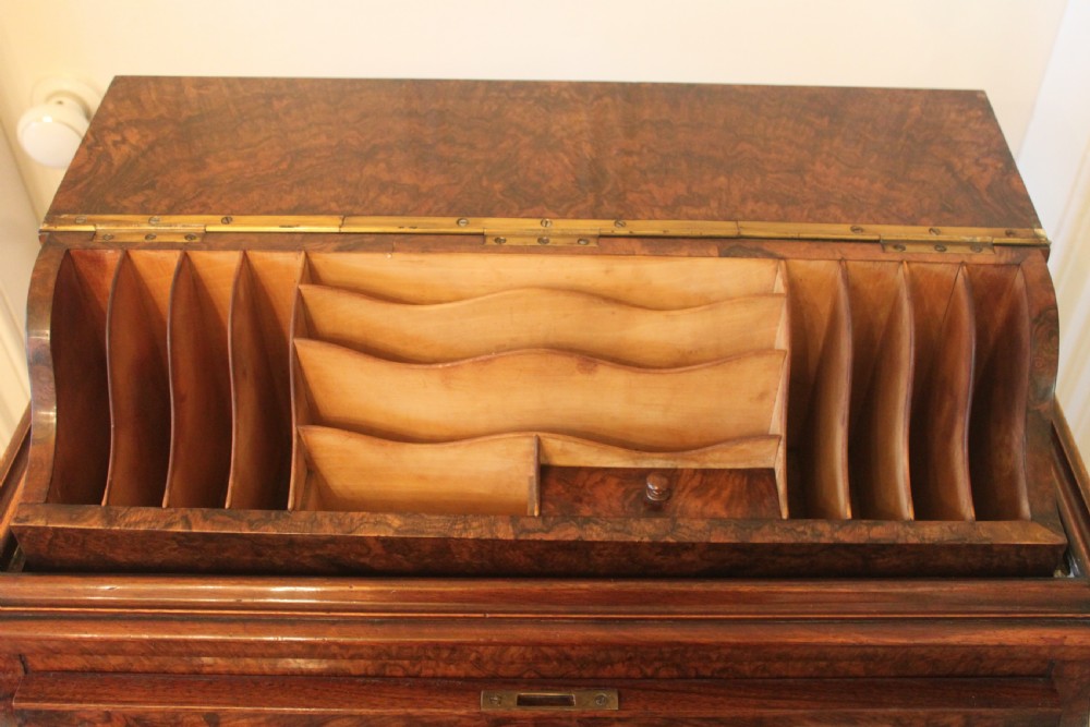 A fine Victorian Davenport desk View XV