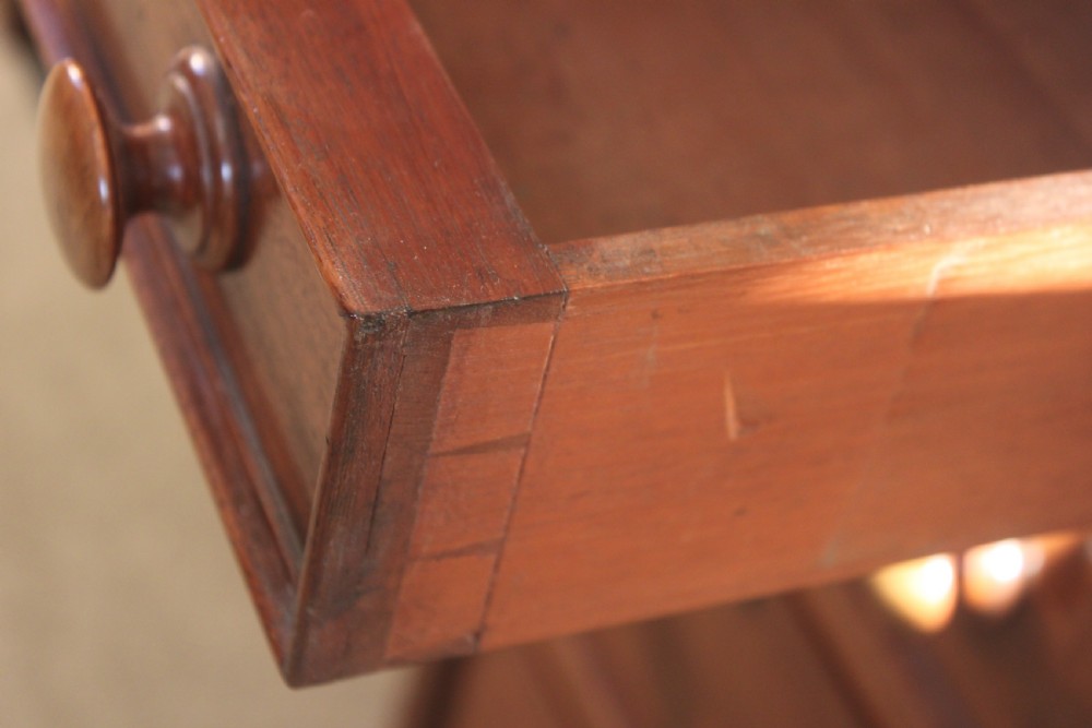 19th century Edwards & Roberts Partners desk in mahogany View IV
