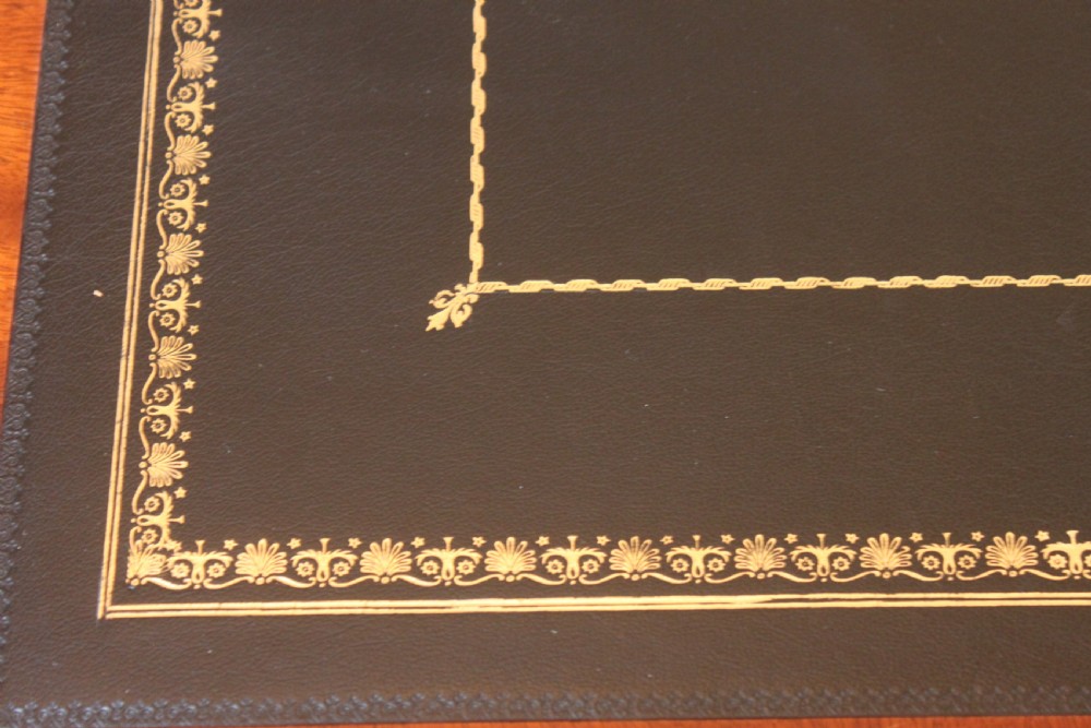 A fine mahogany partners desk by Miles & Edwards View VII