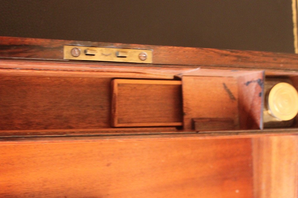 Victorian and brass bound rosewood writing slope View XII
