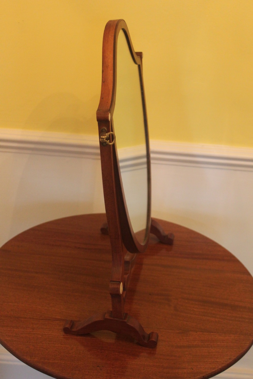 Hepplewhite style dressing mirror View II