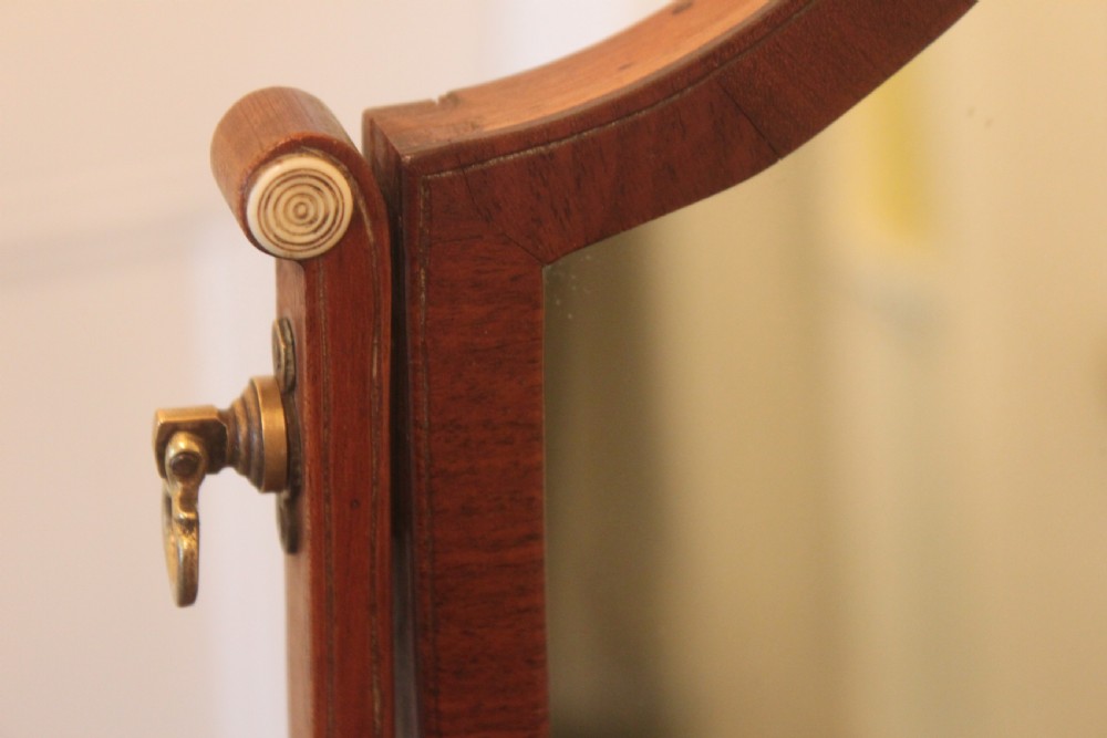 Hepplewhite style dressing mirror View V
