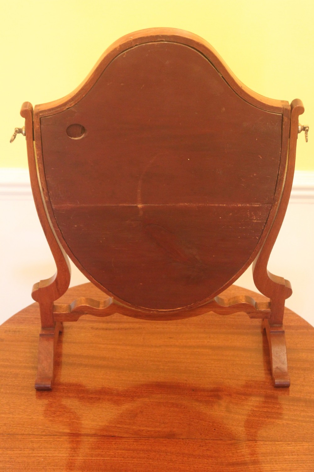 Hepplewhite style dressing mirror View VI