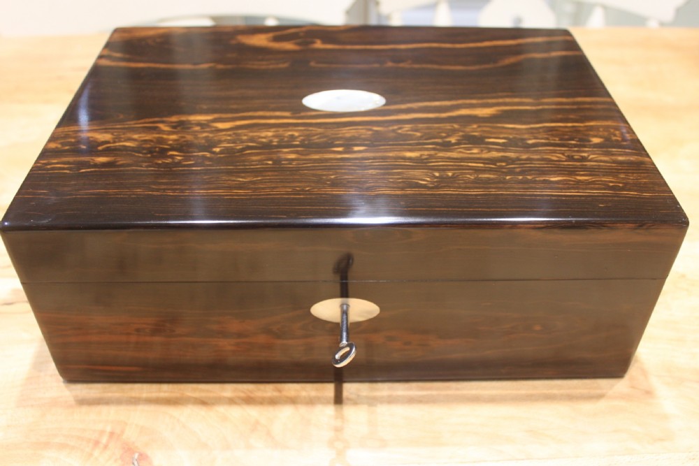A fine 19th century Coromandel writing slope View III