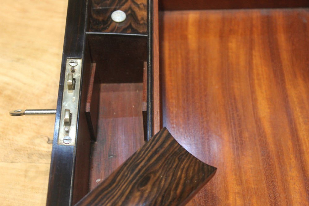 A fine 19th century Coromandel writing slope View XVII