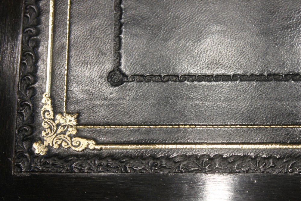 Writing slope burr walnut, brass bound with secret drawers View VIII